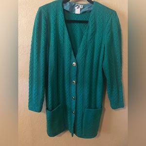 Vintage Green Cardigan